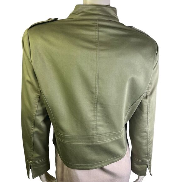 City Girl by Nancy Bolen NWOT Embellished Military Style Jacket Size Medium - Picture 5 of 8